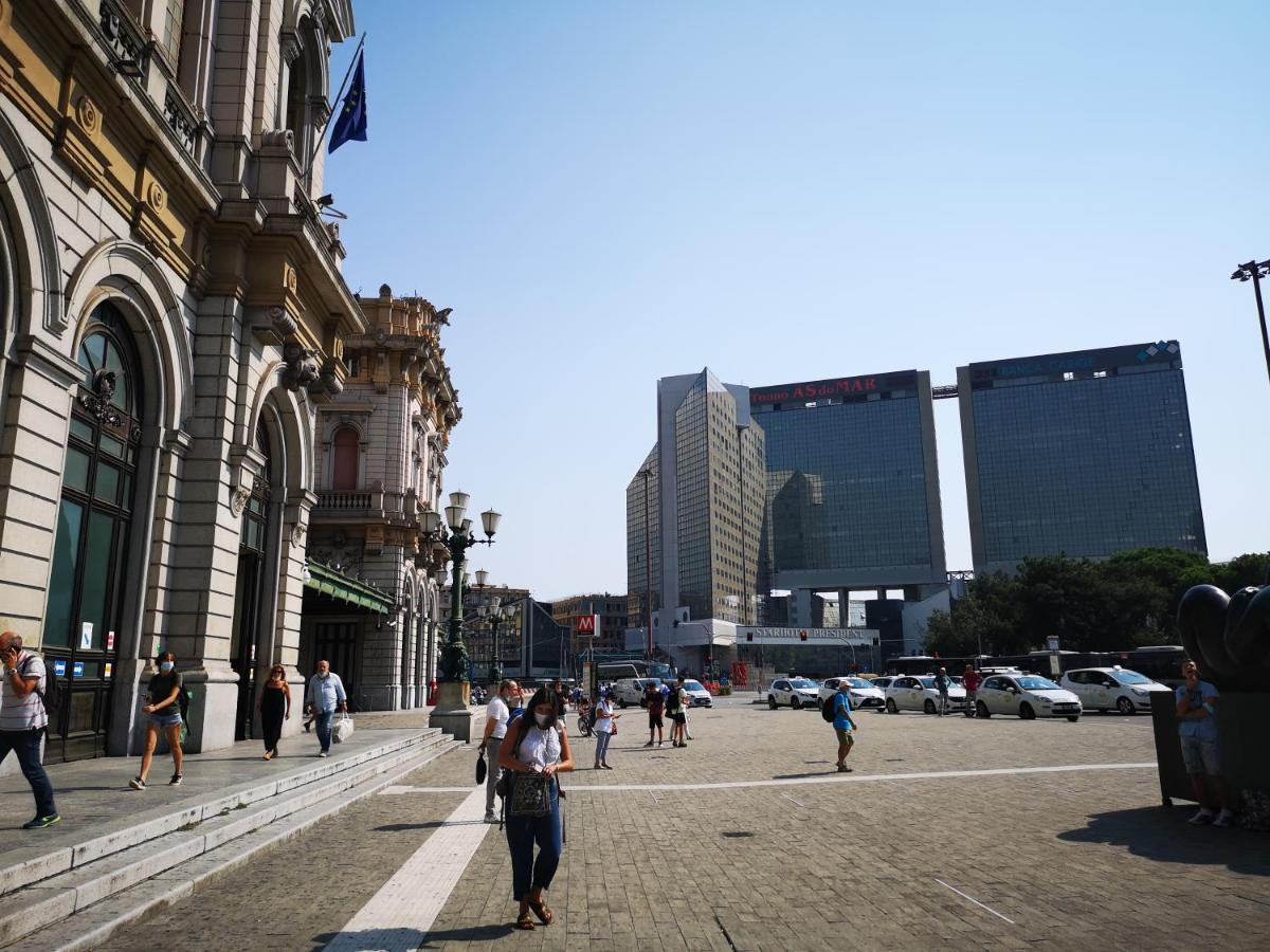 Suite Lambruschini Central With Top City View - Free Covered Parking Genoa Exterior photo