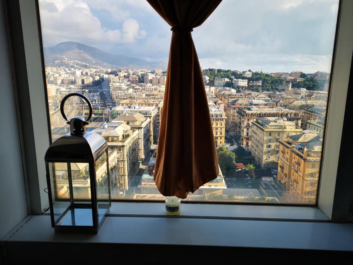 Suite Lambruschini Central With Top City View - Free Covered Parking Genoa Exterior photo